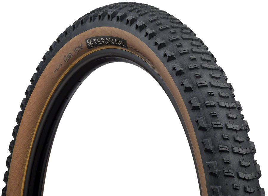 Teravail Coronado Tire - 27.5 x 3, Tubeless, Folding, Tan, Light