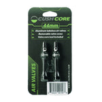 CushCore Tubeless Presta Valve Set - 44mm, Black - Tubeless Valves - Tubeless Presta Valve Set