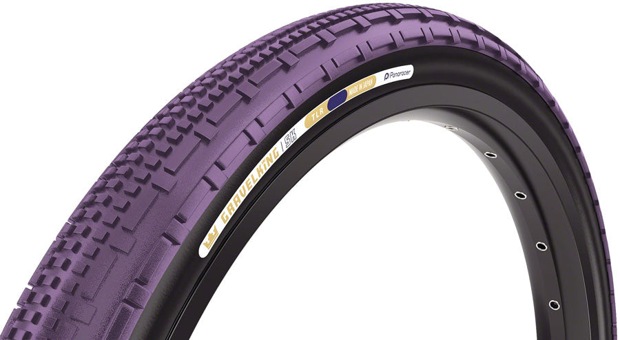 Panaracer GravelKing SK Tire - 700 x 40, Tubeless, Folding, Purple/Black MPN: RF740-GKSK-PP-B2 Tires GravelKing SK Tire