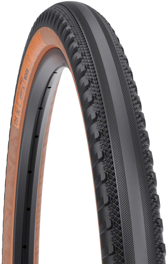WTB Byway Tire - 650b x 47, TCS Tubeless, Folding, Black/Tan, Light/Fast Rolling, Dual DNA, SG