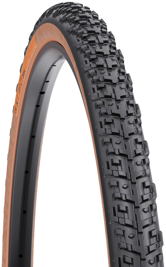 WTB Nano 700×40c TCS タイヤホイールセット WTB Nano Tire - 700 x 40, TCS Tubeless, Folding, Black/Tan, Light