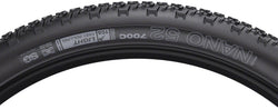 WTB Nano Tire - 700 x 52, TCS Tubeless, Folding, Black, Light/Fast Rolling, Dual DNA, SG - Tires - Nano Tire