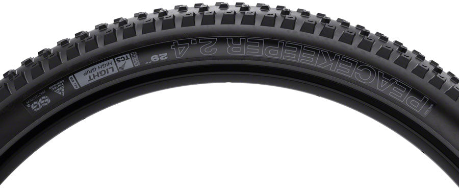 WTB Peacekeeper Tire - 29 x 2.4, TCS Tubeless, Folding, Black/Tan, Light/Fast Rolling, TriTec, SG - Tires - Peacekeeper Tire