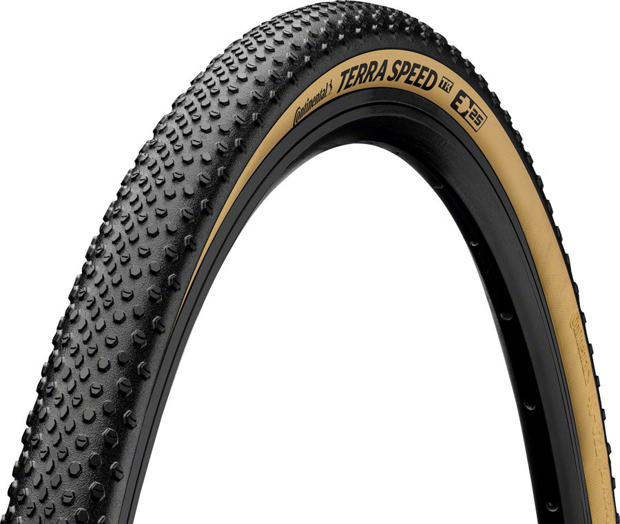 Continental Terra Speed Tire - 700 x 40, Tubeless, Folding, Black/Cream, BlackChili, ProTection, E25 MPN: 01017020000 Tires Terra Speed Tire