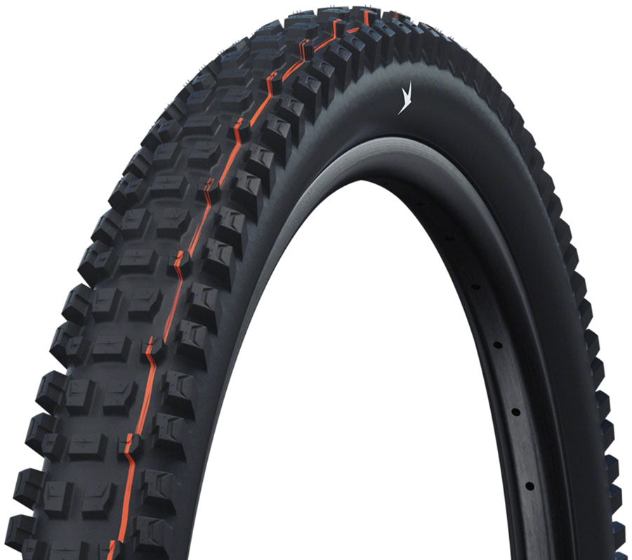 Schwalbe Albert Tire - 27.5 x 2.50, Tubeless, Folding, Black, Evolution Line, Trail Pro, Addix Ultra Soft, Radial, E-50