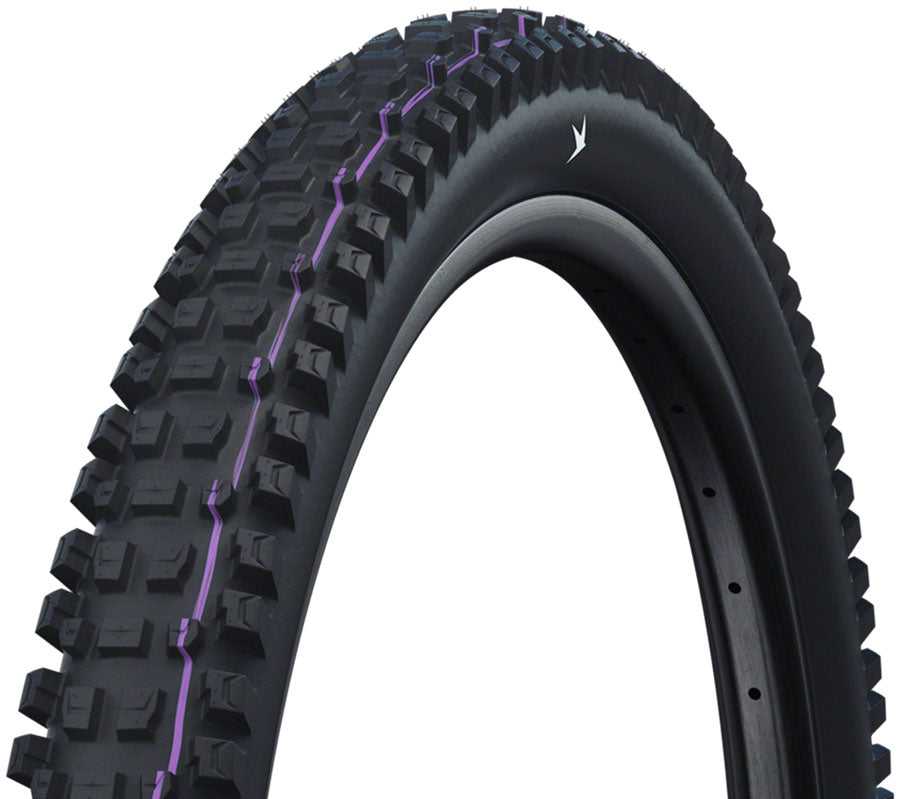 Schwalbe Albert Tire - 27.5 x 2.50, Tubeless, Folding, Black, Evolution Line, Trail Pro, Addix Ultra Soft, Radial, E-50 MPN: 11654595.01 Tires Shredda Front Tire