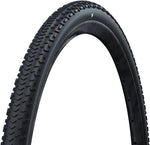 Schwalbe G-One RX Tire - 700 x 40, Tubeless, Folding, Black, Performance, RaceGuard, Addix Green, E-25 MPN: 11654624 Tires G-One RX Tire