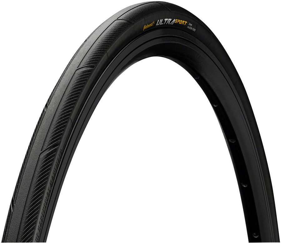 Continental Ultra Sport III Tire - 700 x 25, Clincher, Folding, Black, PureGrip, Performance, E25