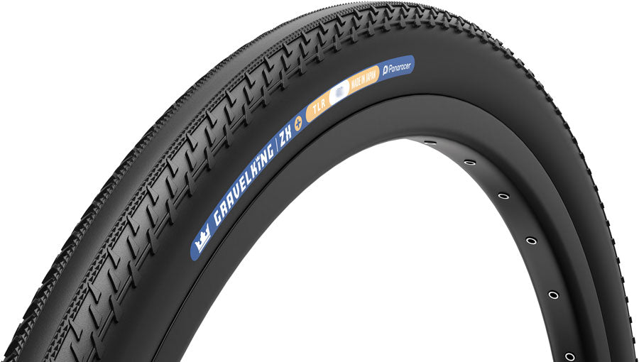Panaracer GravelKing ZX Plus Tire - 700 x 45, Tubeless, Folding, Black MPN: RF745-GKZX-P-B2 Tires GravelKing ZX Plus Tire