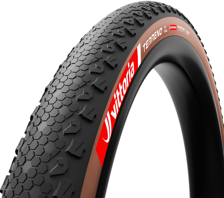 Vittoria Terreno XC Trail Tire - 29 x 2.40, Tubeless, Folding, Black/Brown, 4C Graphene MPN: 11A00747 Tires Terreno XC Trail Tire