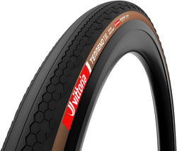 Vittoria Terreno T10 Hardpack Tire - 700 x 50, Tubeless, Folding, Black/Brown, Gravel Endurance, Graphene, G2.0, E-Bike MPN: 11A01220 Tires Terreno T10 Hardpack Gravel Endurance Tire