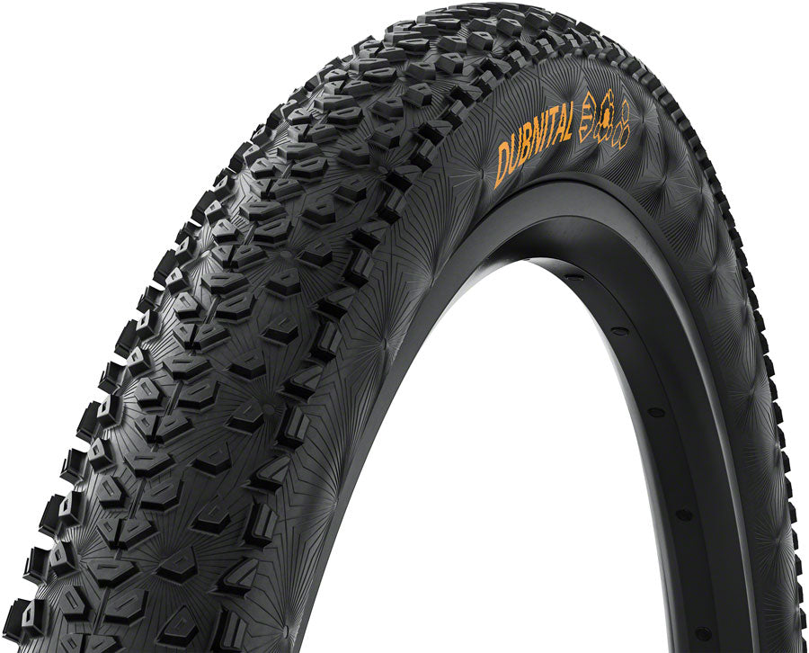 Continental Dubnital Tire - 29 x 2.00 / 700 x 50, Tubeless, Folding, Black, Rapid, Race Casing, E25