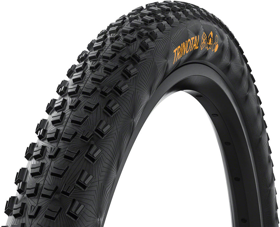 Continental Trinotal Tire - 29 x 2.40, Tubeless, Folding, Black, Grip, Trail Casing, E25 MPN: 01507760000 Tires Trinotal Tire