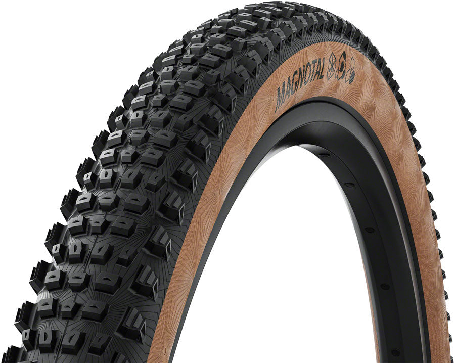 Continental Magnotal Tire - 27.5 x 2.40, Tubeless, Folding, Black/Transparent, Soft, Trail Casing, E25 MPN: 01508360000 Tires Magnotal Tire