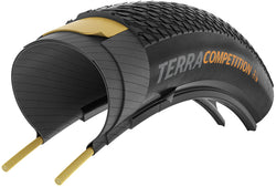 Continental Terra Competition Tire - 700 x 45, Tubeless, Folding, Black/Transparent, Grip, Trail Casing, E25 MPN: 01507610000 Tires Terra Competition Tire
