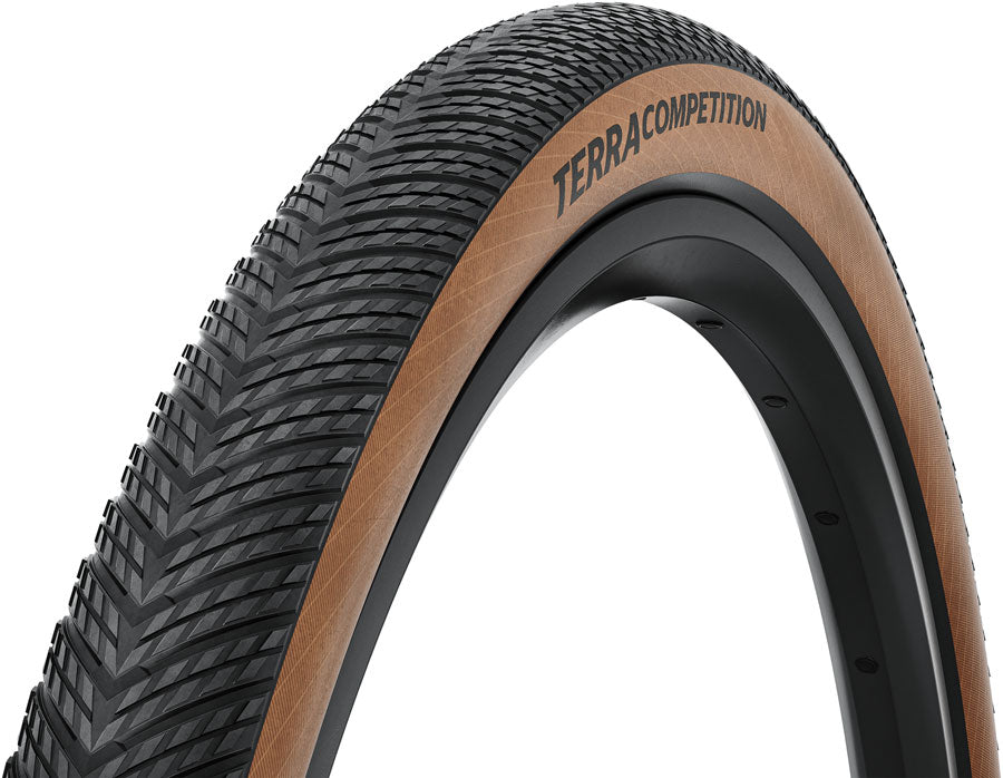 Continental Terra Competition Tire - 700 x 35, Tubeless, Folding, Black/Transparent, Grip, Trail Casing, E25 MPN: 01507570000 Tires Terra Competition Tire