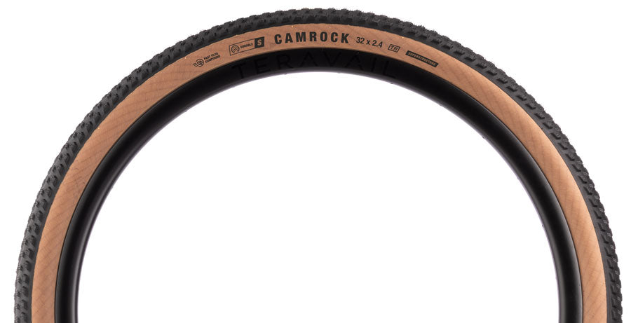 Teravail Camrock Tire - 32 x 2.4, Tubeless, Folding, Tan, Durable - Superstructure , Fast Plus Compound MPN: 19-000920 UPC: 708752562806 Tires Camrock 32" Tire