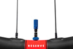 Reserve Wheels Reserve Fillmore Cap Kit - Blue MPN: 67-24550 UPC: 192219349220 Valve Cap Fillmore Cap Kit