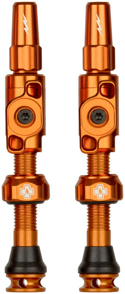 Muc-Off Big Bore Lite Tubeless Valve Stems - Medium, 35mm, -Orange MPN: 21144 Tubeless Valves Big Bore Lite Tubeless Valve Stems