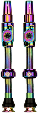 Muc-Off Big Bore Lite Tubeless Valve Stems - Large, 45mm, -Iridescent MPN: 21153 Tubeless Valves Big Bore Lite Tubeless Valve Stems