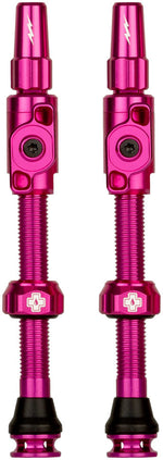 Muc-Off Big Bore Lite Tubeless Valve Stems - Large, 45mm, -Pink MPN: 21157 Tubeless Valves Big Bore Lite Tubeless Valve Stems