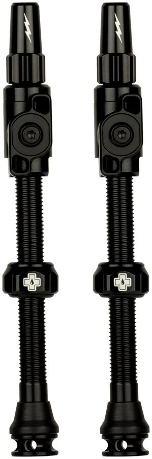 Muc-Off Big Bore Lite Tubeless Valve Stems - XLarge, 60mm, Black