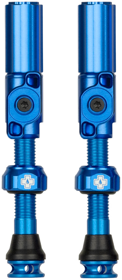 Muc-Off Big Bore Hyrid Tubeless Valve Stems - Medium, 35mm, Blue