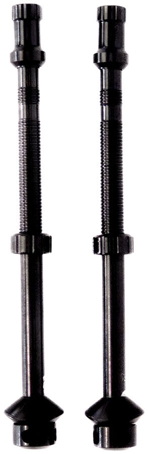 Stan's Tubeless Universal + Valves Stems - Alloy, Deep, Pair, 65mm, Black - Tubeless Valves - Tubeless Universal+ Valves