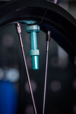 Muc-Off V2 Tubeless Valve Kit - Turquoise, 44mm, Pair MPN: 20551 Tubeless Valves V2 Tubeless Valve Kit