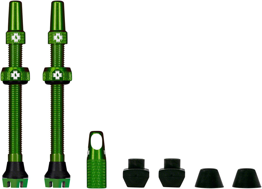 Muc-Off V2 Tubeless Valve Kit - Green, 44mm, Pair MPN: 20422 Tubeless Valves V2 Tubeless Valve Kit