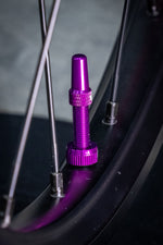 Muc-Off V2 Tubeless Valve Kit - Purple, 44mm, Pair - Tubeless Valves - V2 Tubeless Valve Kit