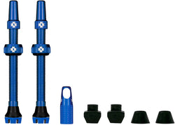 Muc-Off V2 Tubeless Valve Kit - Blue, 44mm, Pair MPN: 20425 Tubeless Valves V2 Tubeless Valve Kit