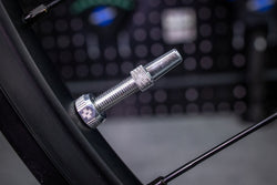 Muc-Off V2 Tubeless Valve Kit - Silver, 44mm, Pair - Tubeless Valves - V2 Tubeless Valve Kit