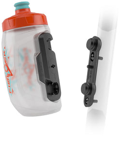 Fidlock Twist 450 Bottle and Bike Base - Clear - Water Bottles - Twist 450 Bottle Set