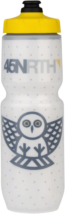 45NRTH Winter Wonder Insulated Purist Water Bottle - White/Yellow, 23oz MPN: 11-000295 UPC: 708752476189 Water Bottles Winter Wonder Insulated Purist Water Bottle