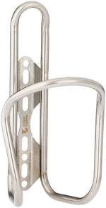 Wolf Tooth Morse  Bottle Cage - Titanium, Silver - Water Bottle Cages - Morse Cage