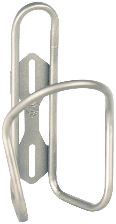 Silca Sicuro Water Bottle Cage - Titanium, Raw MPN: AM-HY-002-ASY-0600 Water Bottle Cages Sicuro Ti Bottle Cage