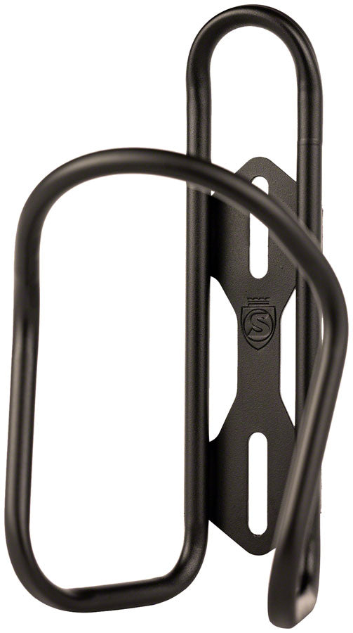 Silca Sicuro Water Bottle Cage - Titanium, Black MPN: AM-HY-002-ASY-0601 UPC: 850005186953 Water Bottle Cages Sicuro Ti Bottle Cage
