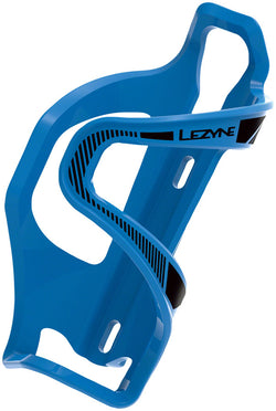 Lezyne Flow SL Water Bottle Cage - Left Side Entry, Blue MPN: 1-BC-FLSLL-V210 Water Bottle Cages Flow Side Load Cage