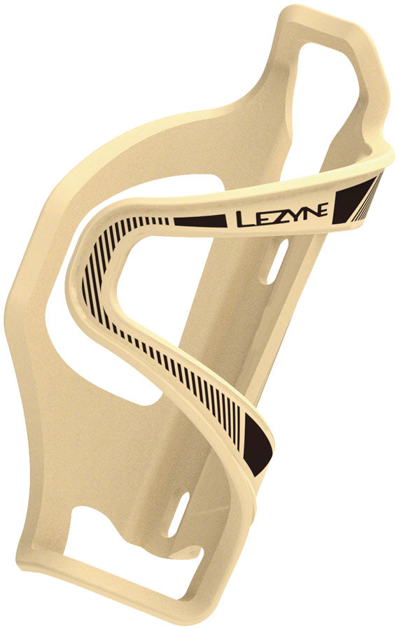 Lezyne Flow SL Water Bottle Cage - Left Side Entry, Matte Tan MPN: 1-BC-FLSLL-V232 Water Bottle Cages Flow Side Load Cage