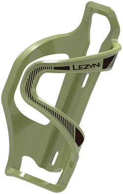 Lezyne Flow SL Water Bottle Cage - Left Side Entry, Army Green MPN: 1-BC-FLSLL-V233 Water Bottle Cages Flow Side Load Cage