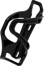 Lezyne Flow SL Water Bottle Cage - Left Side Entry, Enhanced Graphics, Black - Water Bottle Cages - Flow Side Load Cage