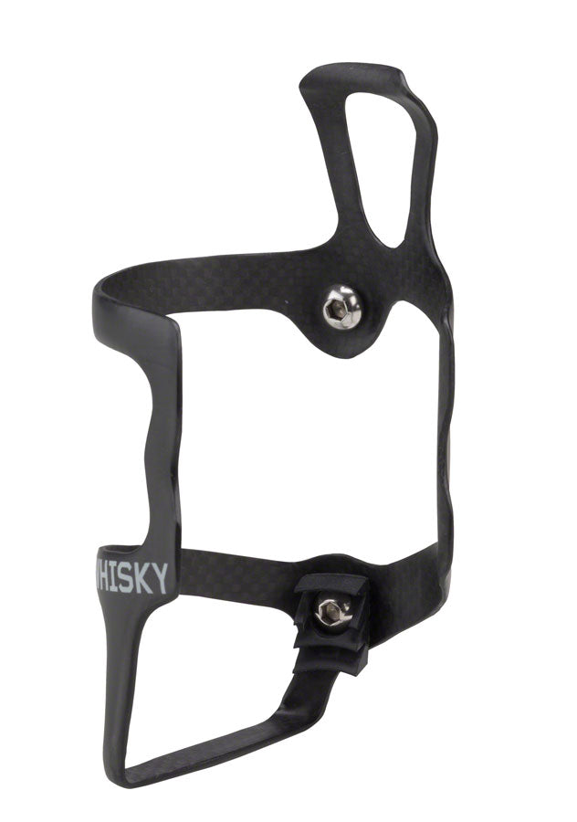 WHISKY No.9 SER Carbon Water Bottle Cage - Right Side Entry, Matte Black MPN: BS317R Water Bottle Cages No.9 Carbon Bottle Cages