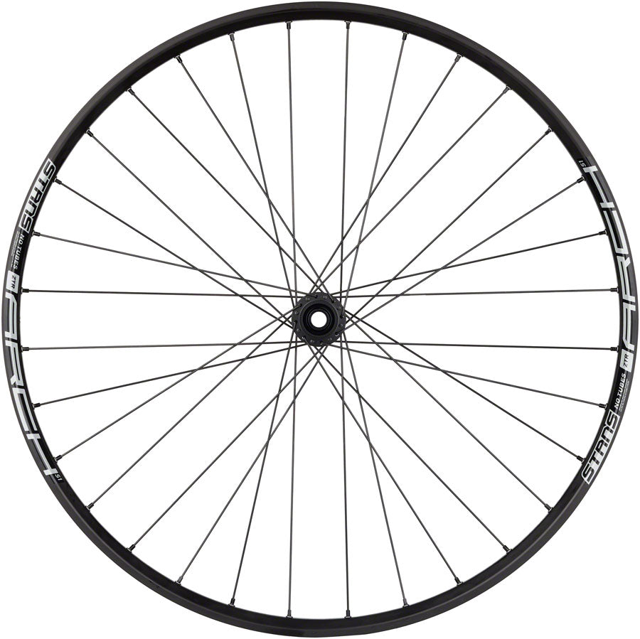 Quality Wheels Bear Pawls / Stans Arch S1 Front Wheel - 29", 15 x 110mm, Center-Lock, Black, 32H UPC: 708752537347 Front Wheel Bear Pawls / Stans Arch S1 Front Wheel