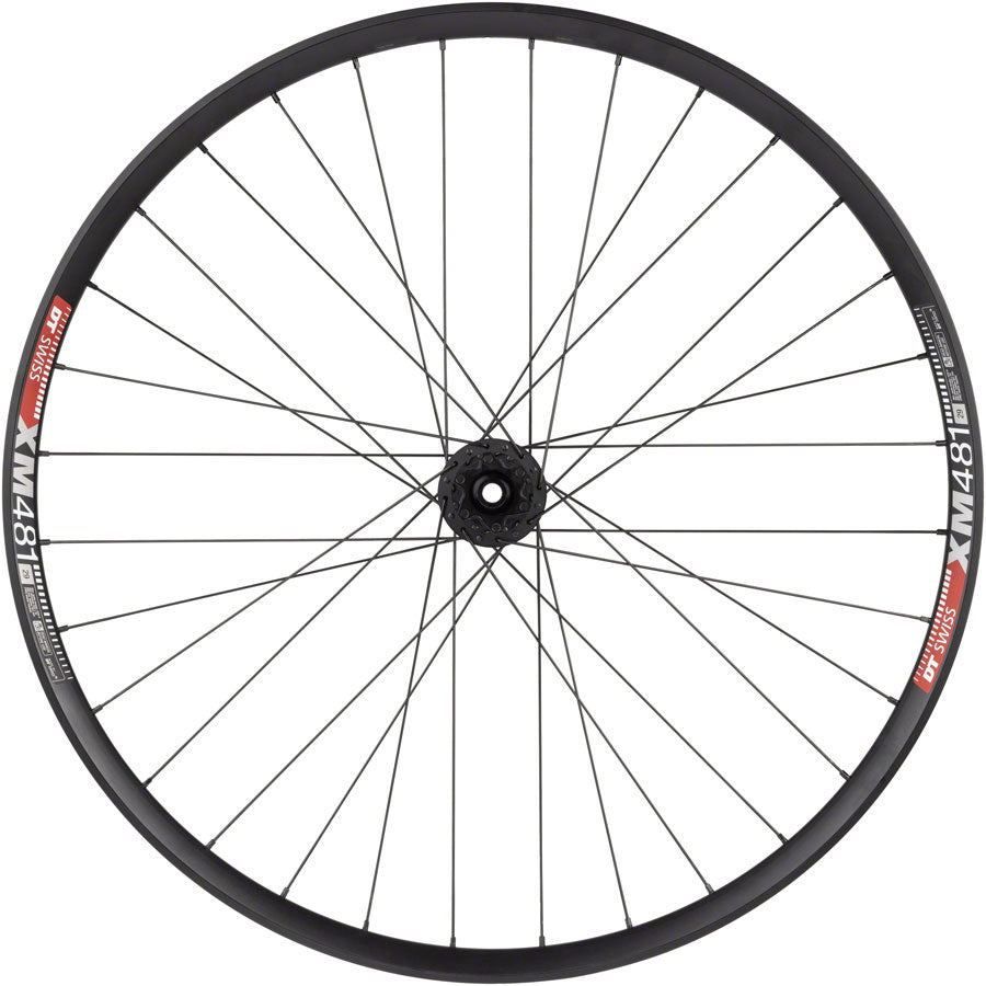 Quality Wheels DT 350/DT XM481 Rear Wheel - 27.5", 12 x 157mm, 6-Bolt, Micro Spline, Black - Rear Wheel - DT 350/DT XM481 Rear Wheel