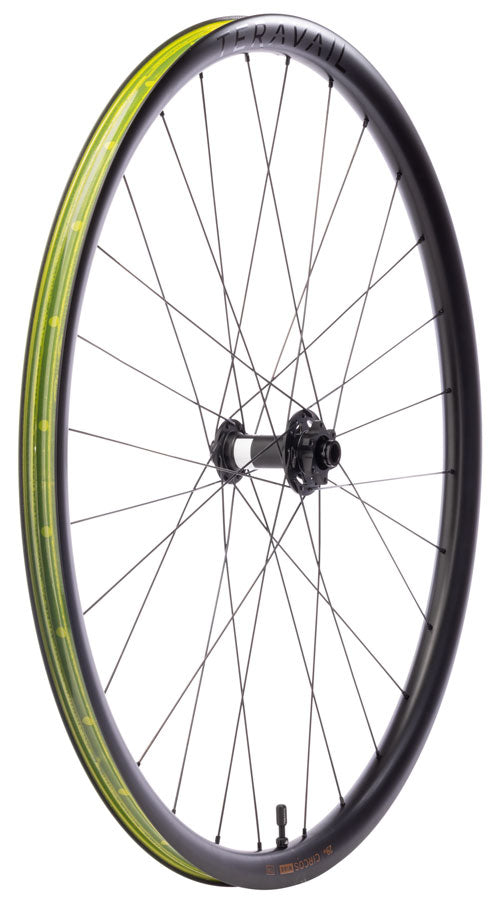 Teravail Circos Wide Gravel Front Wheel - 32", 15 x 110mm Boost, 6-Bolt, Carbon, DT350, 28H MPN: 19-000929 UPC: 708752564572 Front Wheel Circos Wide Gravel 32" Front Wheel