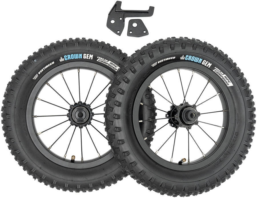 Kids Ride Shotgun Dirt Hero 12" Off Road Wheel Kit MPN: KRS-BIK-DH12WH-1 Balance Bike Dirt Hero Off Road Wheel Kit