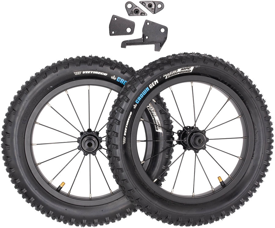 Kids Ride Shotgun Dirt Hero 14" Off Road Wheel Kit MPN: KRS-BIK-DH14WH-1 Balance Bike Dirt Hero Off Road Wheel Kit
