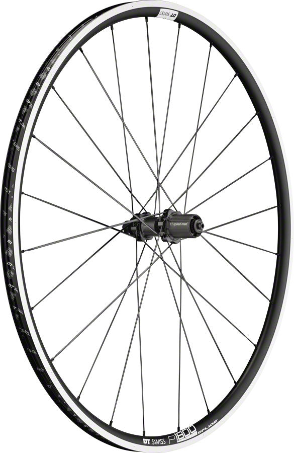 DT Swiss P 1800 Spline Rear Wheel - 700, QR x 130mm, Rim Brake, HG 11, Black MPN: W0P1800HRQUSA04460 Rear Wheel P 1800 Spline Rear Wheel