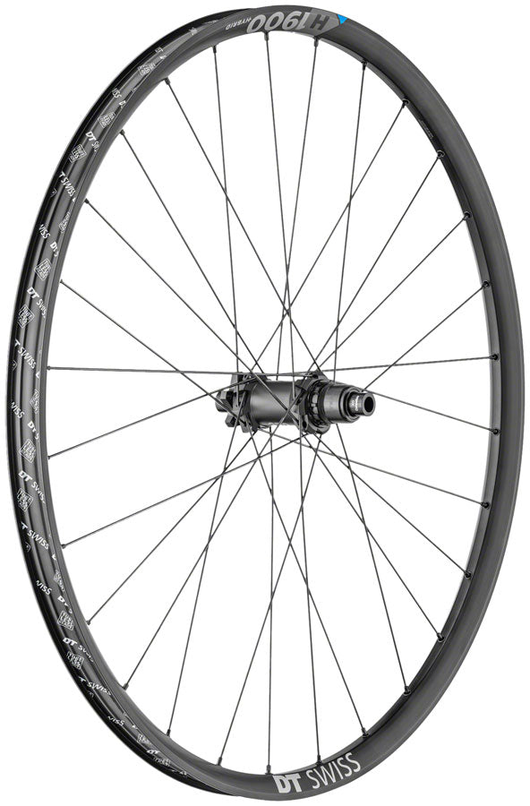 DT Swiss H 1900 Spline 30 Rear Wheel - 27.5", 12 x 148mm, 6-Bolt, XD, Black MPN: W0H1900THDNSA18340 Rear Wheel H 1900 Spline 30 Rear Wheel